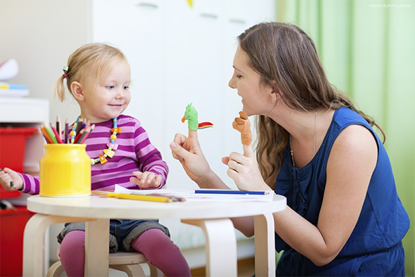 Teacher and Toddler